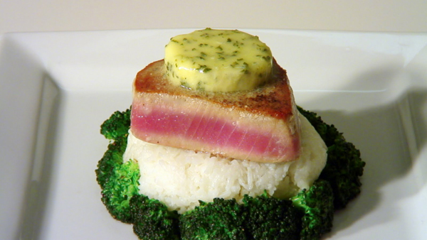 Tuna with Citrus Butter