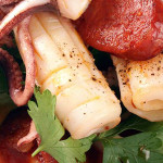 Squid and Chorizo
