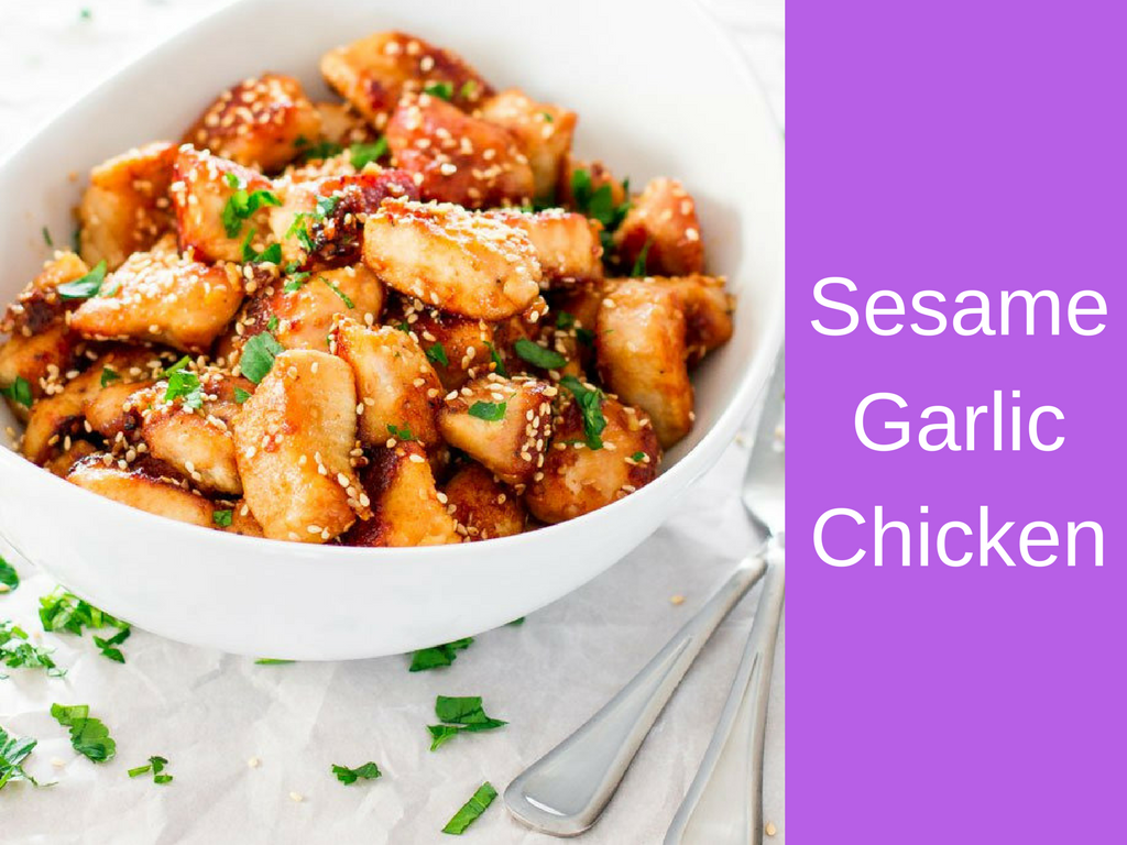 Sesame Garlic Chicken