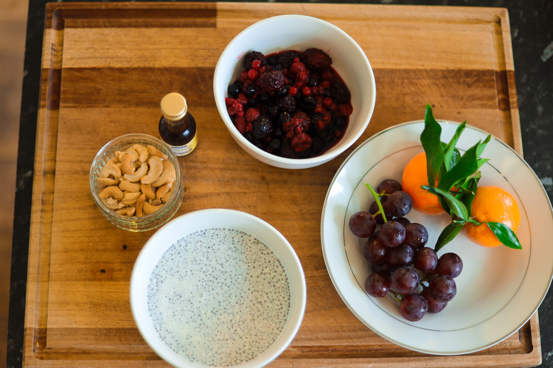 Chia Seed Pudding Ingredients