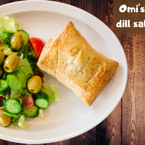 Lemon and dill salmon parcel recipe