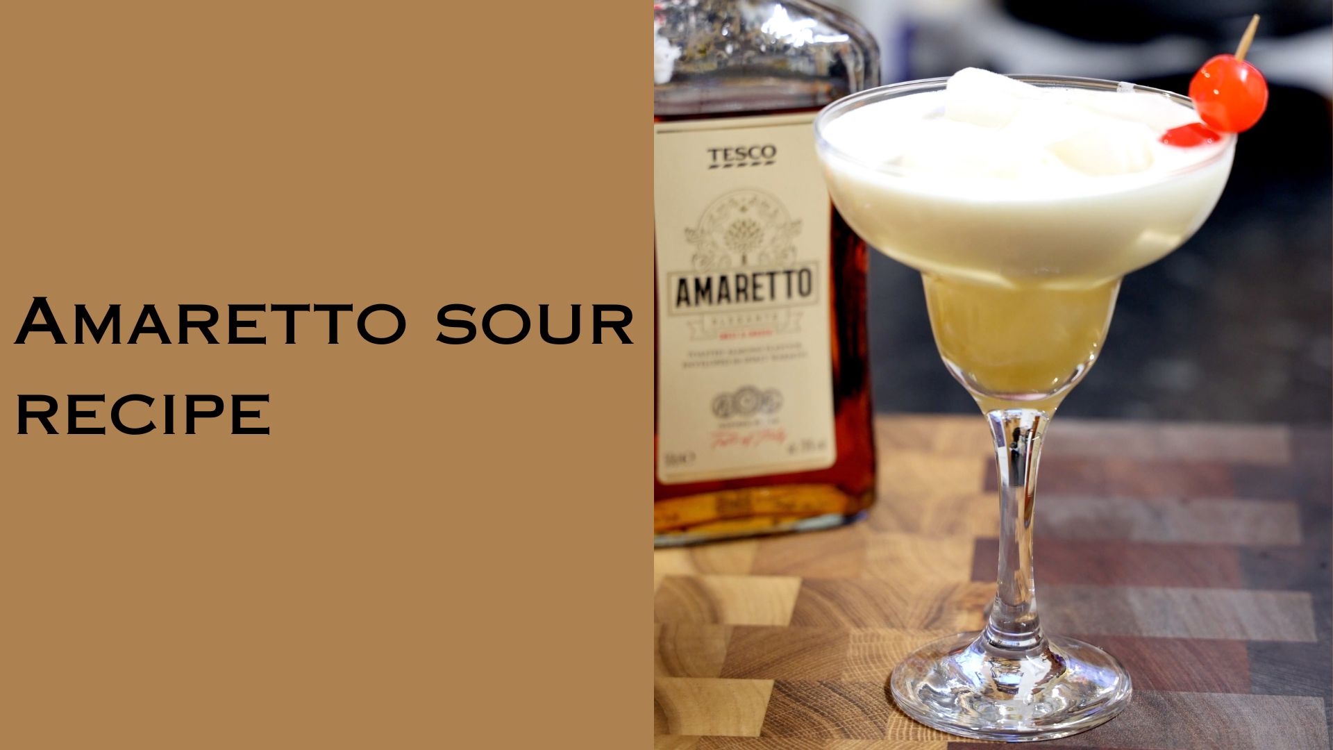 Amaretto Sour Recipe