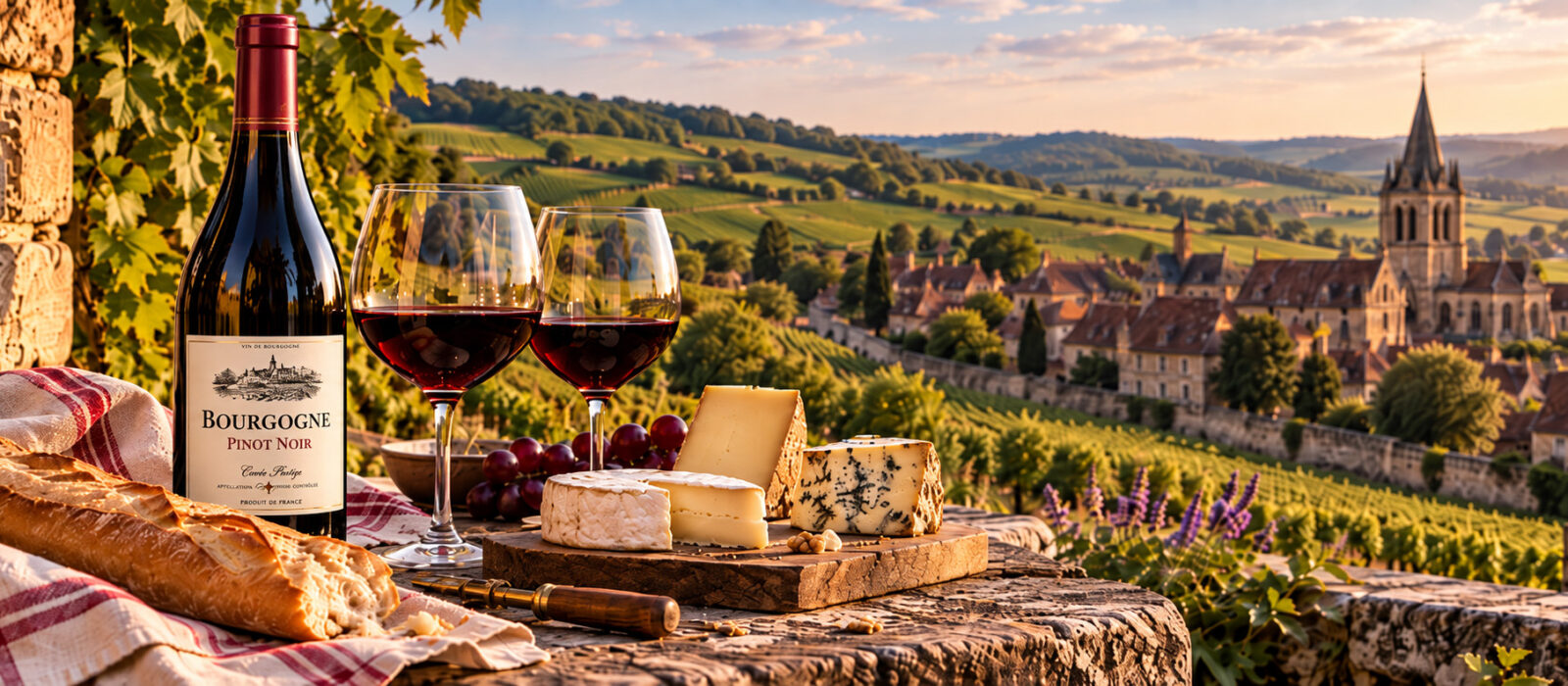 Burgundy Wine